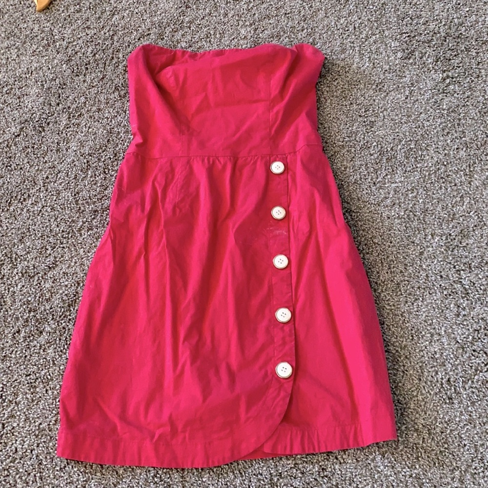 Small pink mini dress